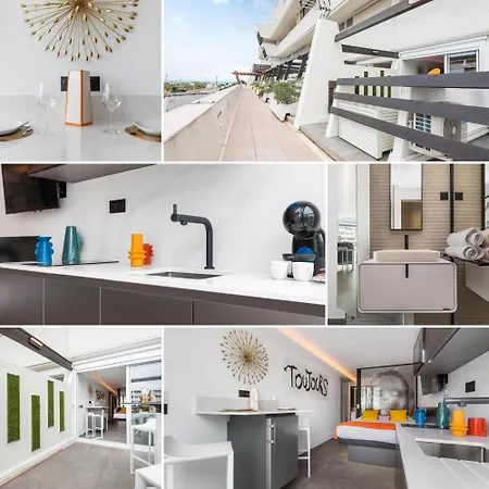 Xillion Design - Port Nature 2 - Parking - Clim - Village Naturiste Lägenhet Agde